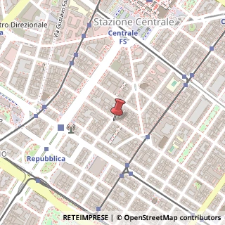 Mappa Via San Gregorio, 45, 20124 Milano, Milano (Lombardia)