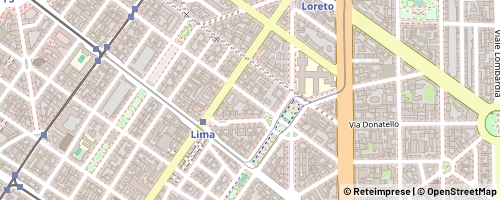 Mappa Milán