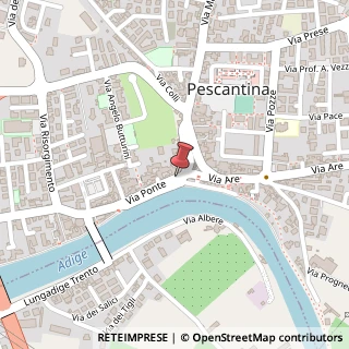 Mappa Via Ponte, 17, 37026 Pescantina, Verona (Veneto)