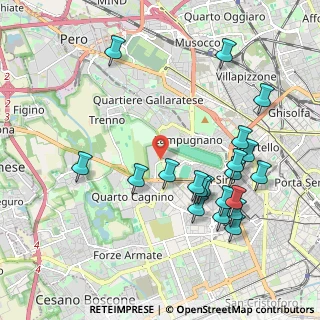 Mappa Via Achille, 20151 Milano MI, Italia (2.1575)