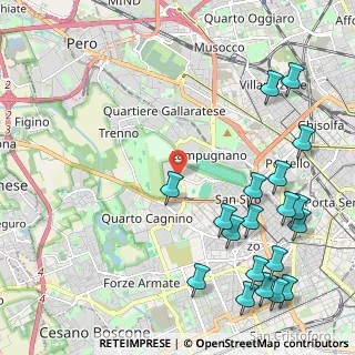 Mappa Via Achille, 20151 Milano MI, Italia (2.84421)