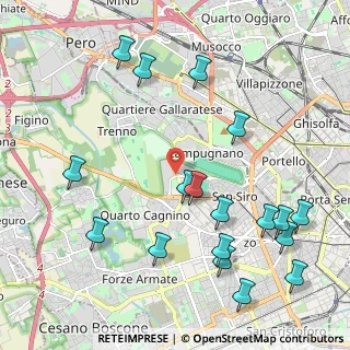 Mappa Via Achille, 20151 Milano MI, Italia (2.50944)