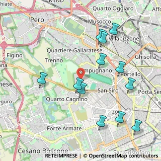 Mappa Via Achille, 20151 Milano MI, Italia (2.22667)