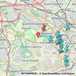 Mappa Via Achille, 20151 Milano MI, Italia (2.71231)