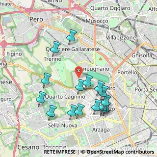 Mappa Via Achille, 20151 Milano MI, Italia (2.00688)