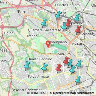 Mappa Via Achille, 20151 Milano MI, Italia (2.70071)