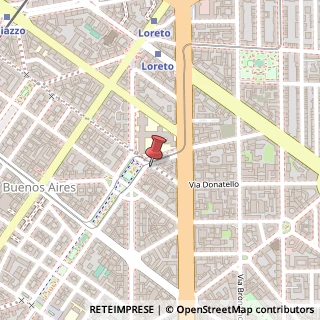 Mappa Piazzale Bacone, 12, 20129 Milano, Milano (Lombardia)