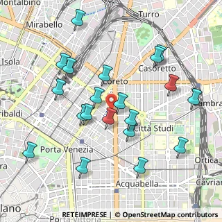 Mappa Via Paracelso, 20131 Milano MI, Italia (1.016)