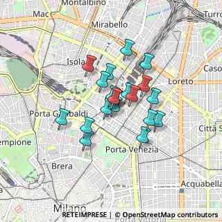 Mappa Via Vittor Pisani, 20124 Milano MI, Italia (0.5805)