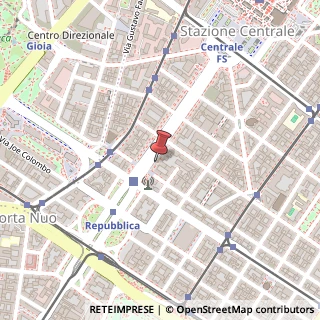 Mappa Via Vittor Pisani, 10, 20124 Milano, Milano (Lombardia)