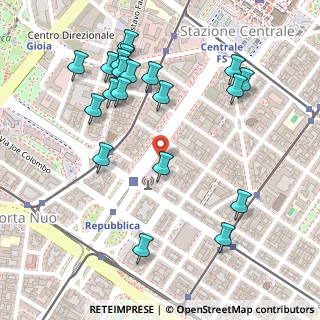 Mappa Via Vittor Pisani, 20124 Milano MI, Italia (0.282)
