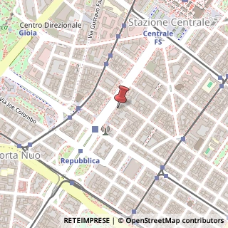 Mappa Via San Gregorio, 55, 20124 Milano, Milano (Lombardia)