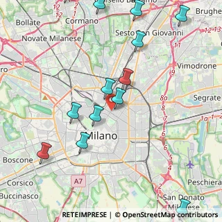 Mappa Via Vittor Pisani, 20124 Milano MI, Italia (5.31286)