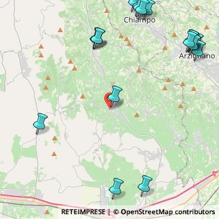 Mappa Via degli Olivi, 37030 Montecchia di Crosara VR, Italia (6.6715)