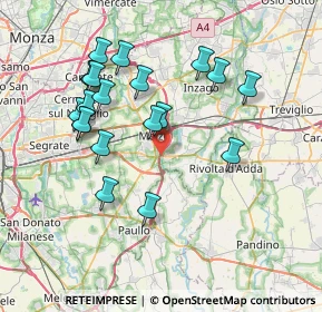 Mappa SP 14 km 13.450, 20060 Truccazzano MI, Italia (7.4615)