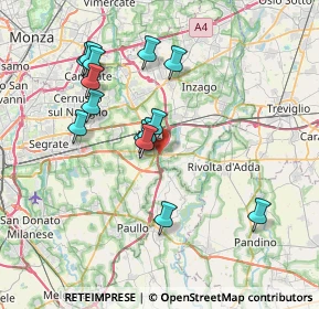 Mappa SP 14 km 13.450, 20060 Truccazzano MI, Italia (7.00714)