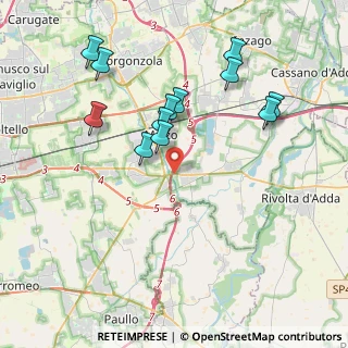 Mappa SP 14 km 13.450, 20060 Truccazzano MI, Italia (3.93167)