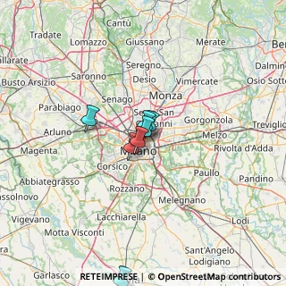 Mappa Via Ruggero Boscovich, 20124 Milano MI, Italia (24.95545)
