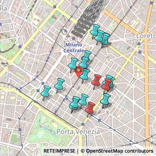 Mappa Via Ruggero Boscovich, 20124 Milano MI, Italia (0.407)
