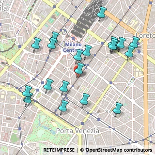 Mappa Via Ruggero Boscovich, 20124 Milano MI, Italia (0.5585)