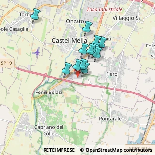 Mappa Via B. Castelli, 25020 Brescia BS, Italia (1.34167)