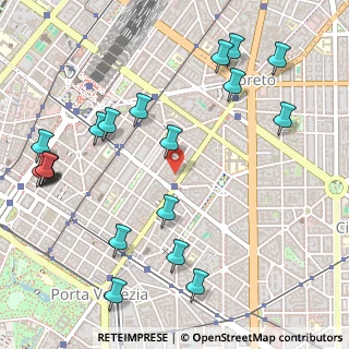 Mappa Piazza Lima, 20124 Milano MI, Italia (0.663)