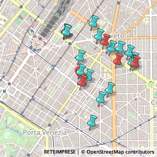 Mappa Piazza Lima, 20124 Milano MI, Italia (0.506)