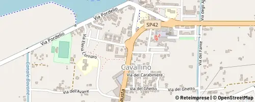 Mappa Cavallino-Treporti