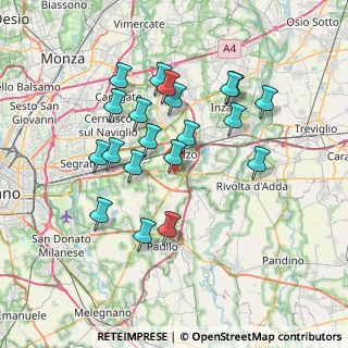 Mappa Via XXV Aprile, 20060 Liscate MI, Italia (6.7465)