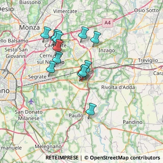 Mappa Via XXV Aprile, 20060 Liscate MI, Italia (6.61769)