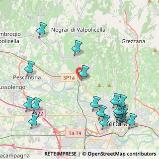 Mappa Via Beltramini Gino, 37124 Parona VR, Italia (5.475)