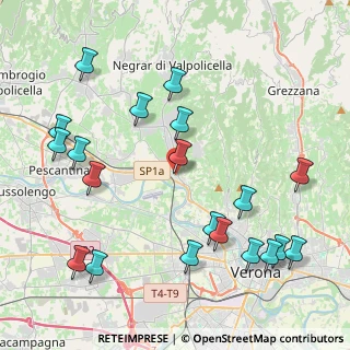 Mappa Via Beltramini Gino, 37124 Parona VR, Italia (4.971)