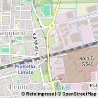 Hartă Pioltello