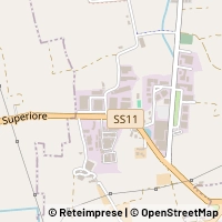 Mapa Fornovo San Giovanni