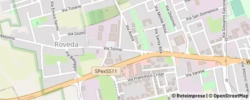 Mappa Bareggio
