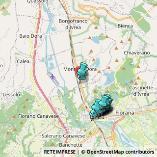Mappa Via XXV Aprile, 10016 Montalto Dora TO, Italia (2.011)