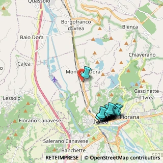 Mappa Via XXV Aprile, 10016 Montalto Dora TO, Italia (2.3385)