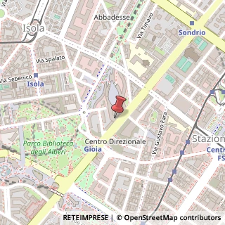Mappa Via M. Gioia 37 (Edificio Palazzo Regione Lombardia, a pochi metri da fermata Gioia -linea verde- e dalla Centrale Fs, 20124 Milano MI, Italia, 20124 Milano, Milano (Lombardia)