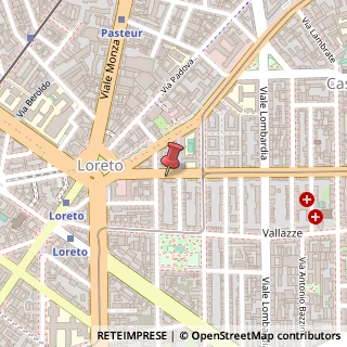 Mappa Via Nicola Antonio Porpora, 18, 20131 Milano, Milano (Lombardia)