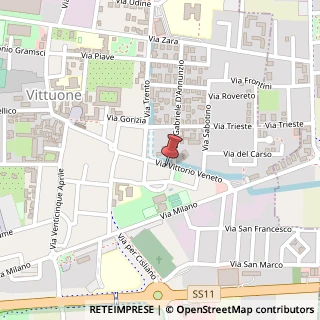 Mappa Via Vittorio Veneto, 44, 20009 Vittuone, Milano (Lombardia)