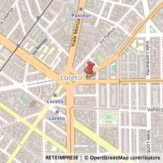 Mappa Via Andrea Costa, 2, 20131 Milano, Milano (Lombardia)