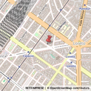 Mappa Via Giovanni Pierluigi da Palestrina, 16, 20124 Milano, Milano (Lombardia)