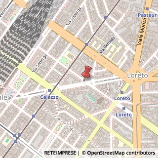 Mappa Viale Andrea Doria,  17, 20124 Milano, Milano (Lombardia)
