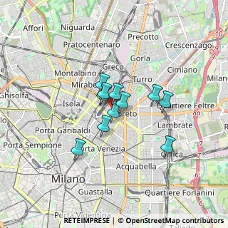 Mappa Via Pier Luigi Capponi, 20124 Milano MI, Italia (1.10182)