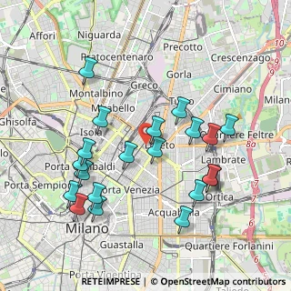 Mappa Via Pier Luigi Capponi, 20124 Milano MI, Italia (1.9915)