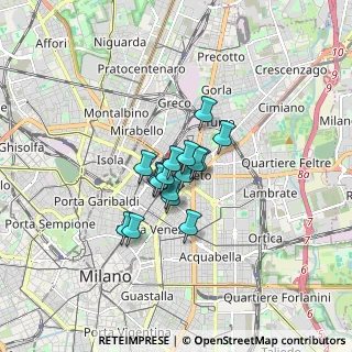 Mappa Viale Andrea Doria, 20124 Milano MI, Italia (0.92375)