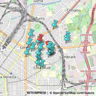 Mappa Via Imperatore Teodosio, 20131 Milano MI, Italia (0.64)