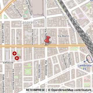 Mappa Via Nicola Antonio Porpora,  146, 20131 Milano, Milano (Lombardia)