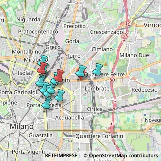 Mappa Via Imperatore Teodosio, 20131 Milano MI, Italia (1.78923)