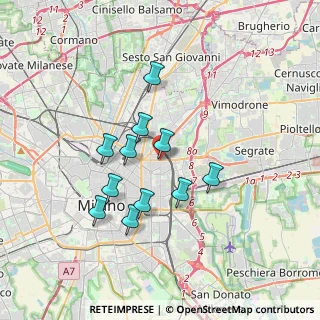 Mappa Via Imperatore Teodosio, 20131 Milano MI, Italia (3.00818)